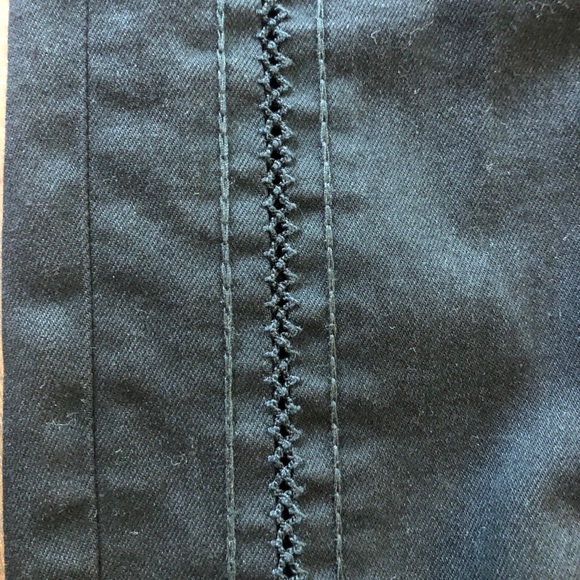 J brand black jeans alaina size 26 rare detailing - Picture 7 of 7